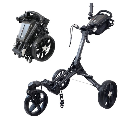Ymdxone wheel golf trolley - 3-wheel,