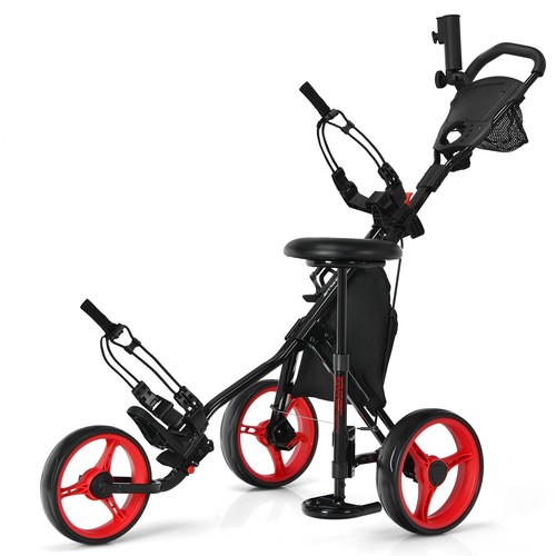 Costway wheels golf push - costway,