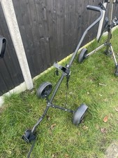 Black Golf Trolley Two Wheels