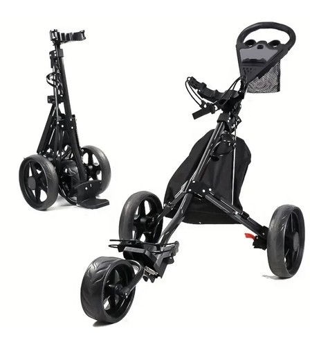 Wheel push golf trolley - push,
