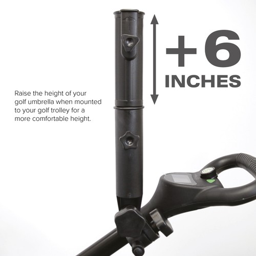 Umbrella holder extension - holder, for
