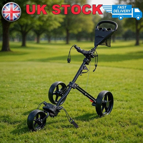 Wheel golf push trolley - push,