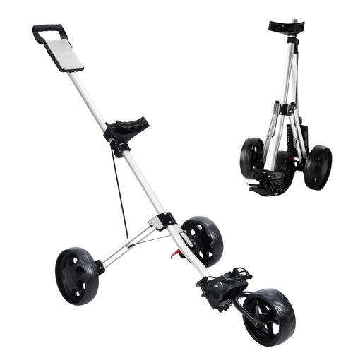 Wheel push golf trolley - 3,
