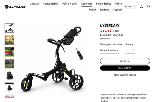 Alphard cybercart electric - cybercart,