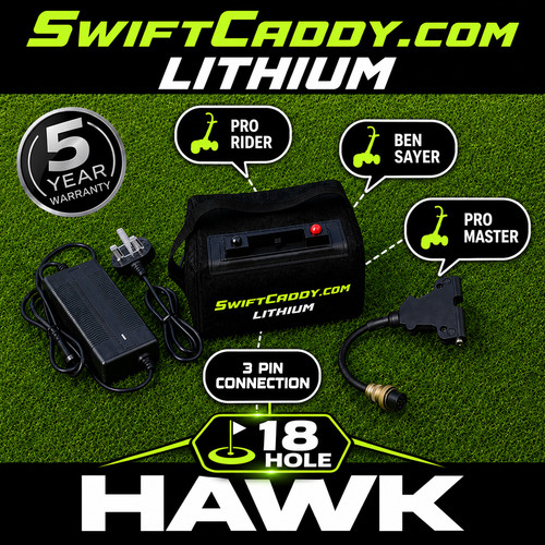 Lithium hole golf trolley - 18,