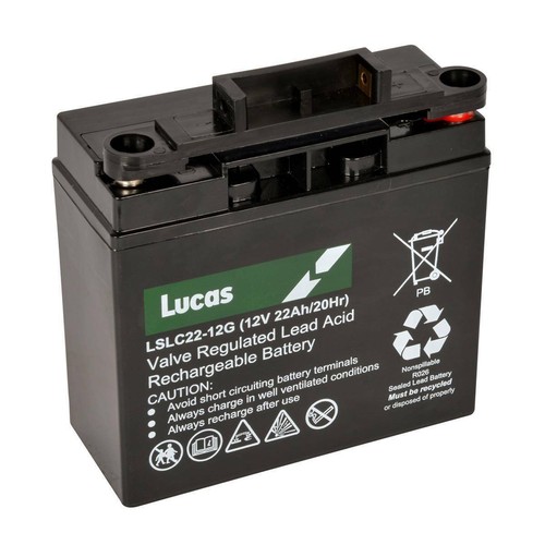 Lucas 22ah 12v - lucas, -12v