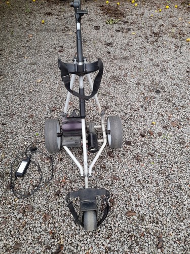 Used electric golf trolley - used,